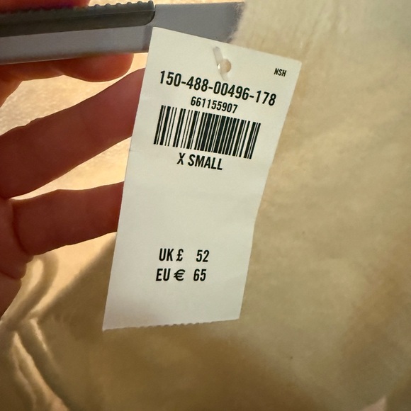 Abercrombie & Fitch Cream Cardigan with Tie Front - Picture 5 of 5